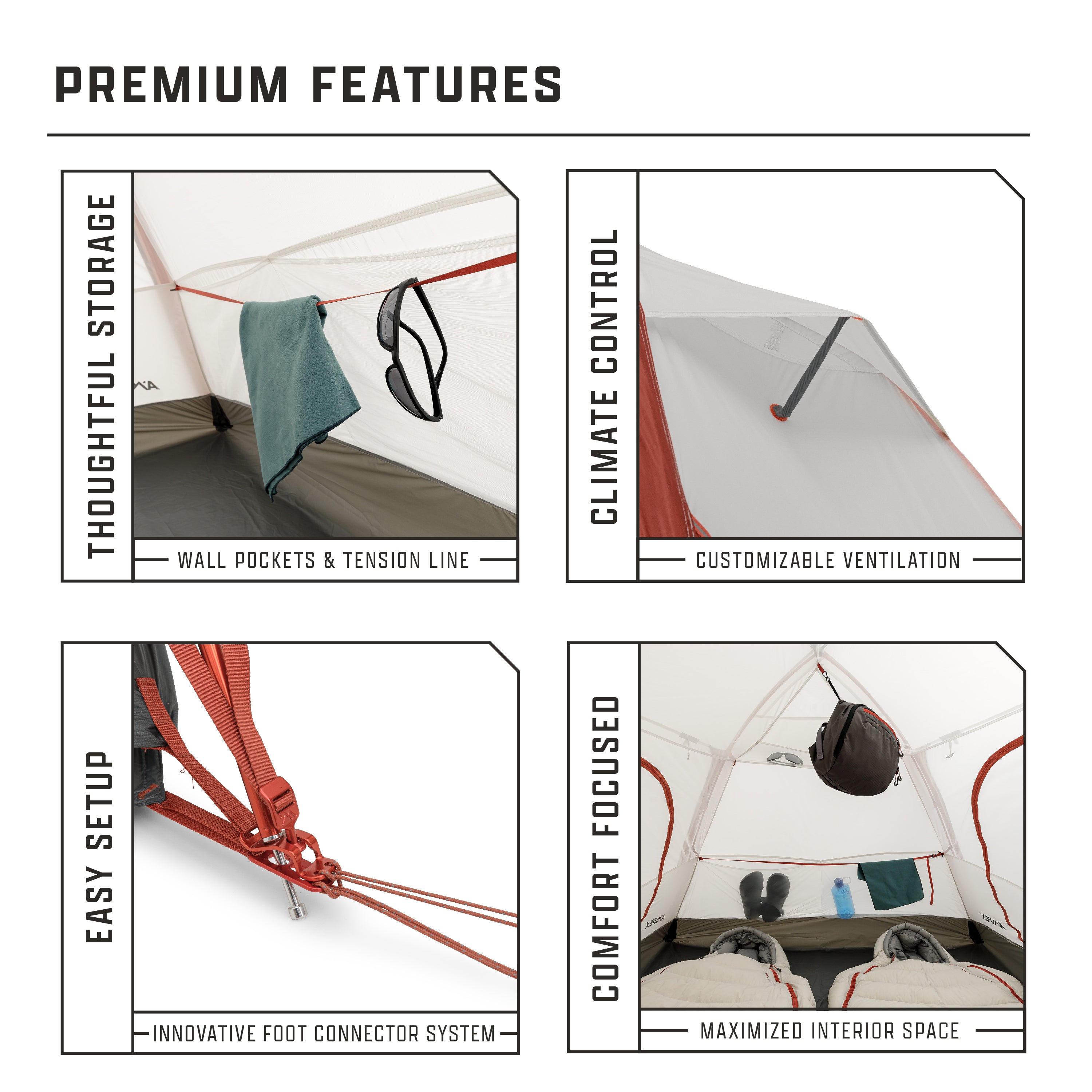Lightweight Backpacking Tent | 3 Person